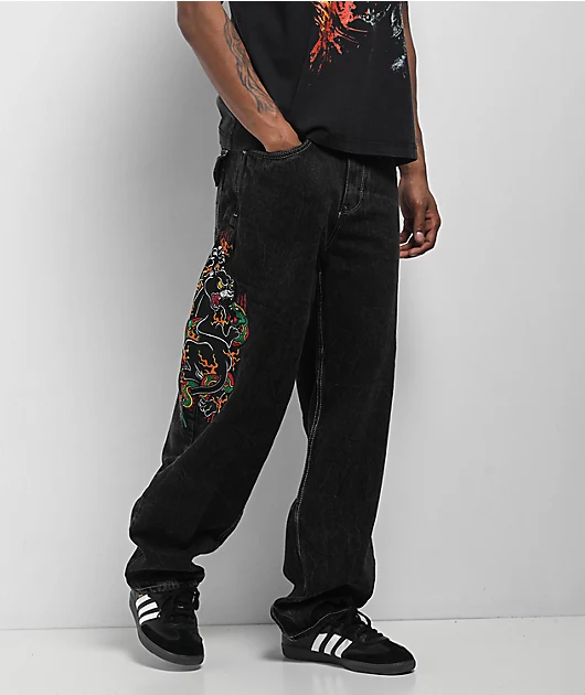 Ninth Hall Ambush Panther Black Wash Jeans Ninth Hall Ambush Panther Black Wash Jeans