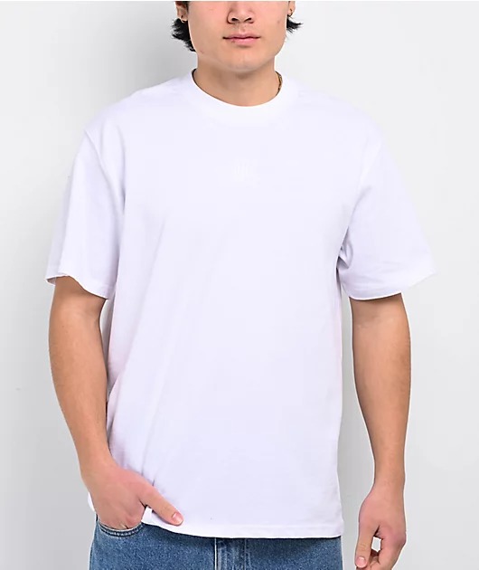 Ninth Hall Fundamentals Men’s White T-Shirt Ninth Hall Fundamentals Men’s White T-Shirt