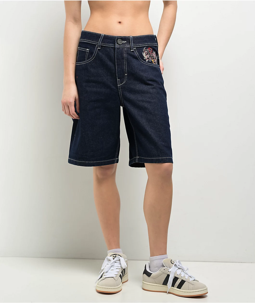 Ninth Hall Idle Dark Blue Shorts Ninth Hall Idle Dark Blue Shorts