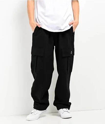 Ninth Hall Stash Cargo Men’s Sweatpants Black