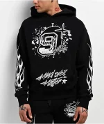 Ninth Hall Flame Boxy Hoodie