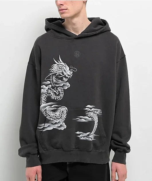 Ninth Hall Fundamentals Airbrushed Hoodie Ninth Hall Fundamentals Airbrushed Hoodie