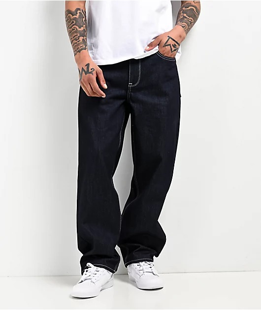 Ninth Hall Dragon Raw Denim Loose Fit Jeans Ninth Hall Dragon Raw Denim Loose Fit Jeans