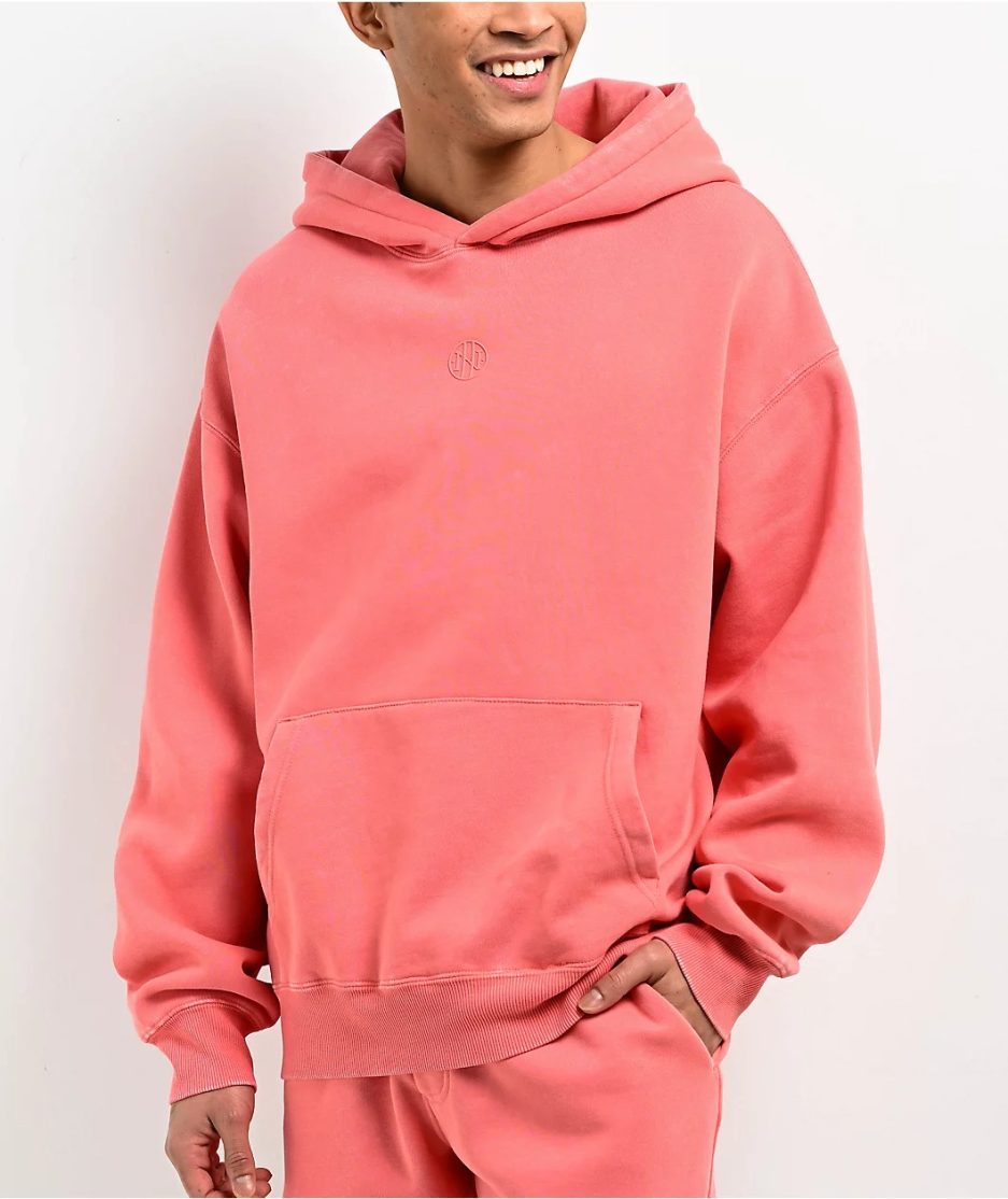 Ninth Hall Fundamentals Rose Boxy Hoodie Ninth Hall Fundamentals Rose Boxy Hoodie