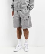 Ninth Hall Fundamentals Stash Grey Cargo Shorts