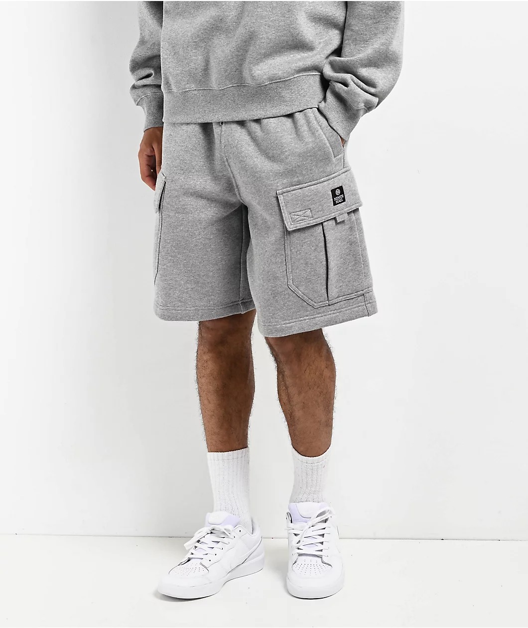 Ninth Hall Fundamentals Stash Grey Cargo Shorts Ninth Hall Fundamentals Stash Grey Cargo Shorts
