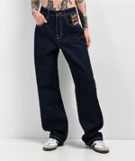 Ninth Hall Idle Rinse Blue Women Denim Jeans