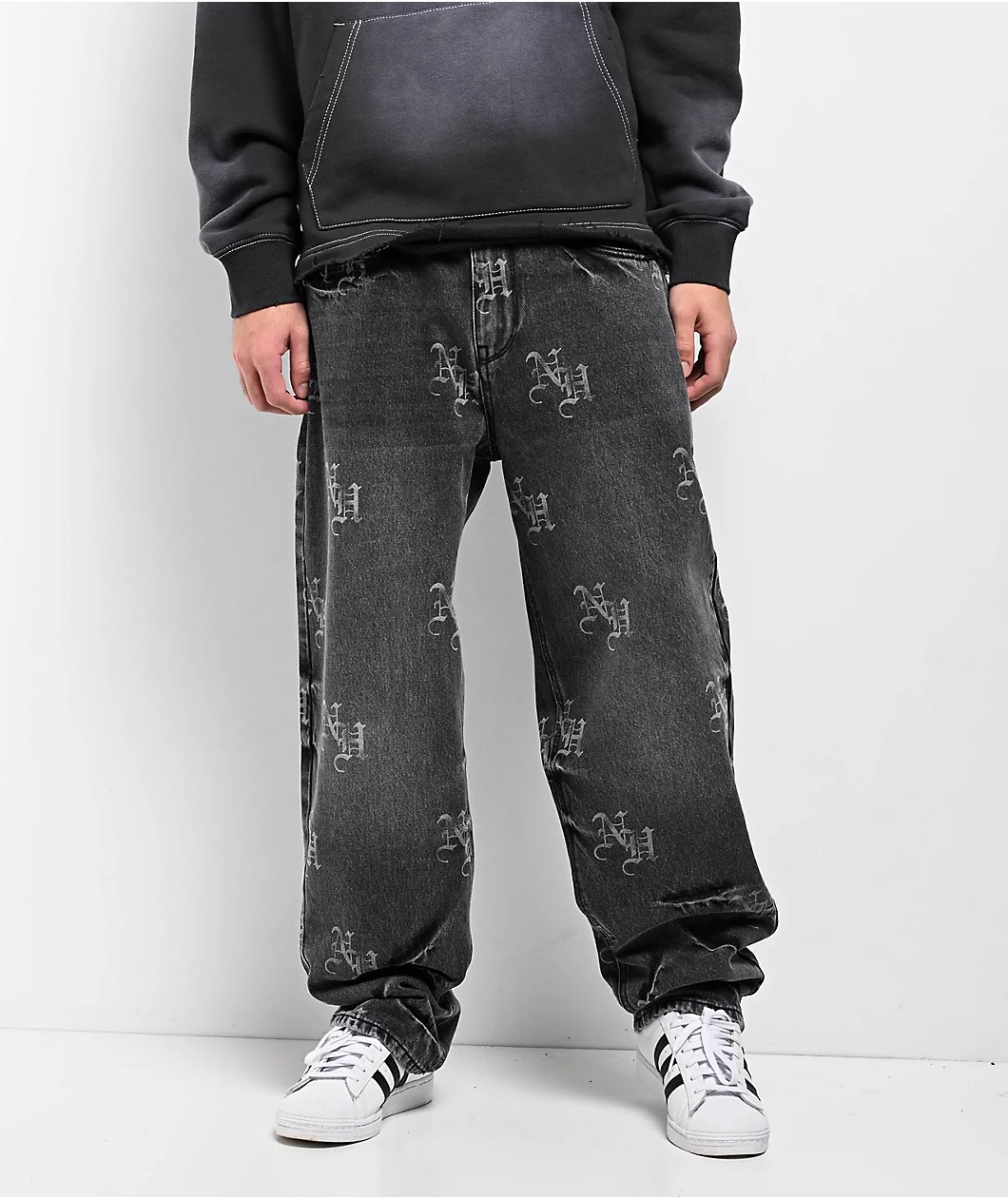 Ninth Hall Ambush Black Wash Loose Fit Jeans Ninth Hall Ambush Black Wash Loose Fit Jeans