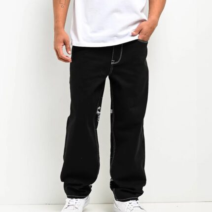 Ninth Hall Ambush Dragon Black Baggy Denim Jeans