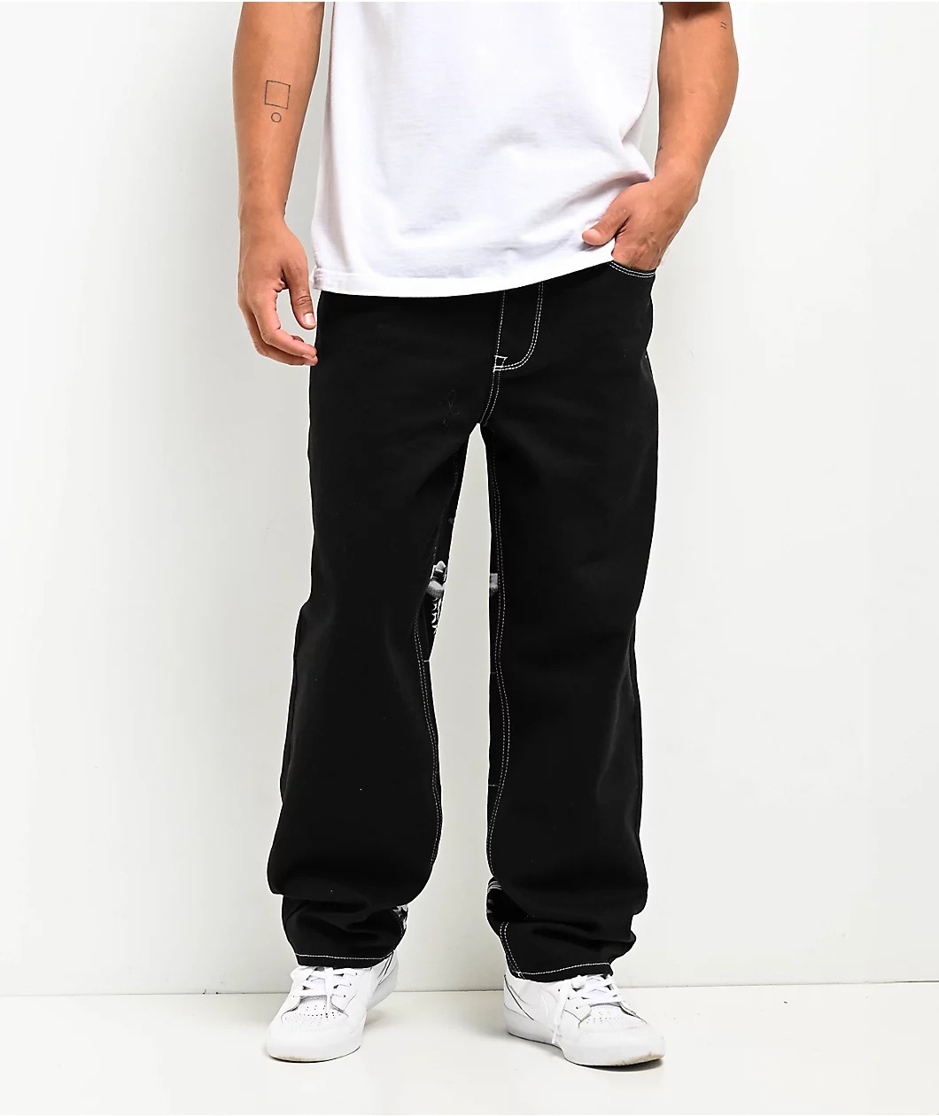 Ninth Hall Ambush Dragon Black Baggy Denim Jeans Ninth Hall Ambush Dragon Black Baggy Denim Jeans