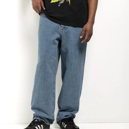 Ninth Hall Ambush Dragon Blue Loose Fit Jeans