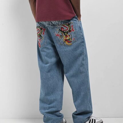 Ninth Hall Ambush Medium Blue Loose Fit Jeans