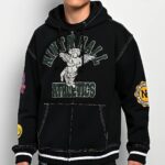 Ninth Hall Detention Black Zip Hoodie