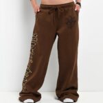 Ninth Hall Divine Conflict Wide Leg Sweatpants