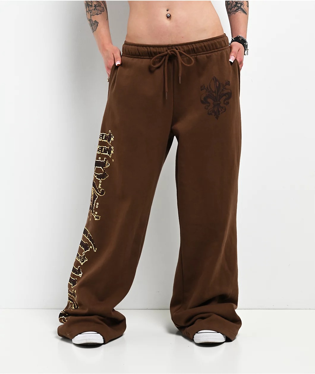 Ninth Hall Divine Conflict Wide Leg Sweatpants Ninth Hall Divine Conflict Wide Leg Sweatpants