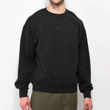 Ninth Hall Fundamental Black Men’s Crewneck Sweatshirt