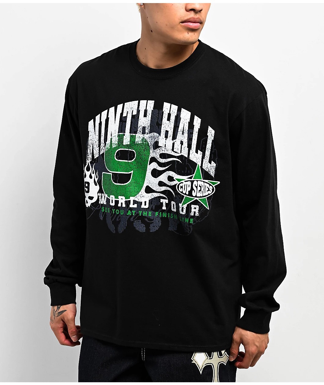 Ninth Hall Fundamentals 999 Black Sweatshirt Ninth Hall Fundamentals 999 Black Sweatshirt