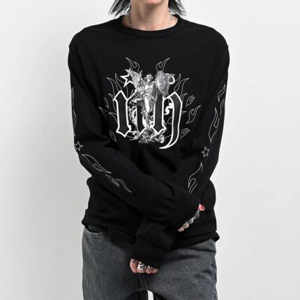 Ninth Hall Fundamentals Angels Black Sweatshirt