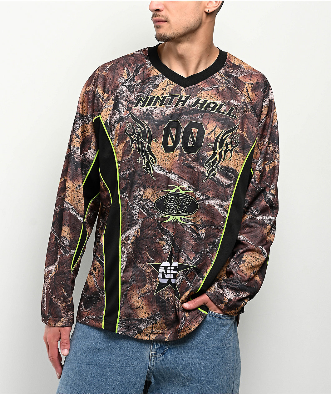 Ninth Hall Fundamentals Backfire Camo Sweatshirt Ninth Hall Fundamentals Backfire Camo Sweatshirt