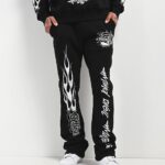 Ninth Hall Fundamentals Stacked Flare Sweatpants