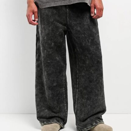 Ninth Hall Fundamentals Static Black Sweatpants