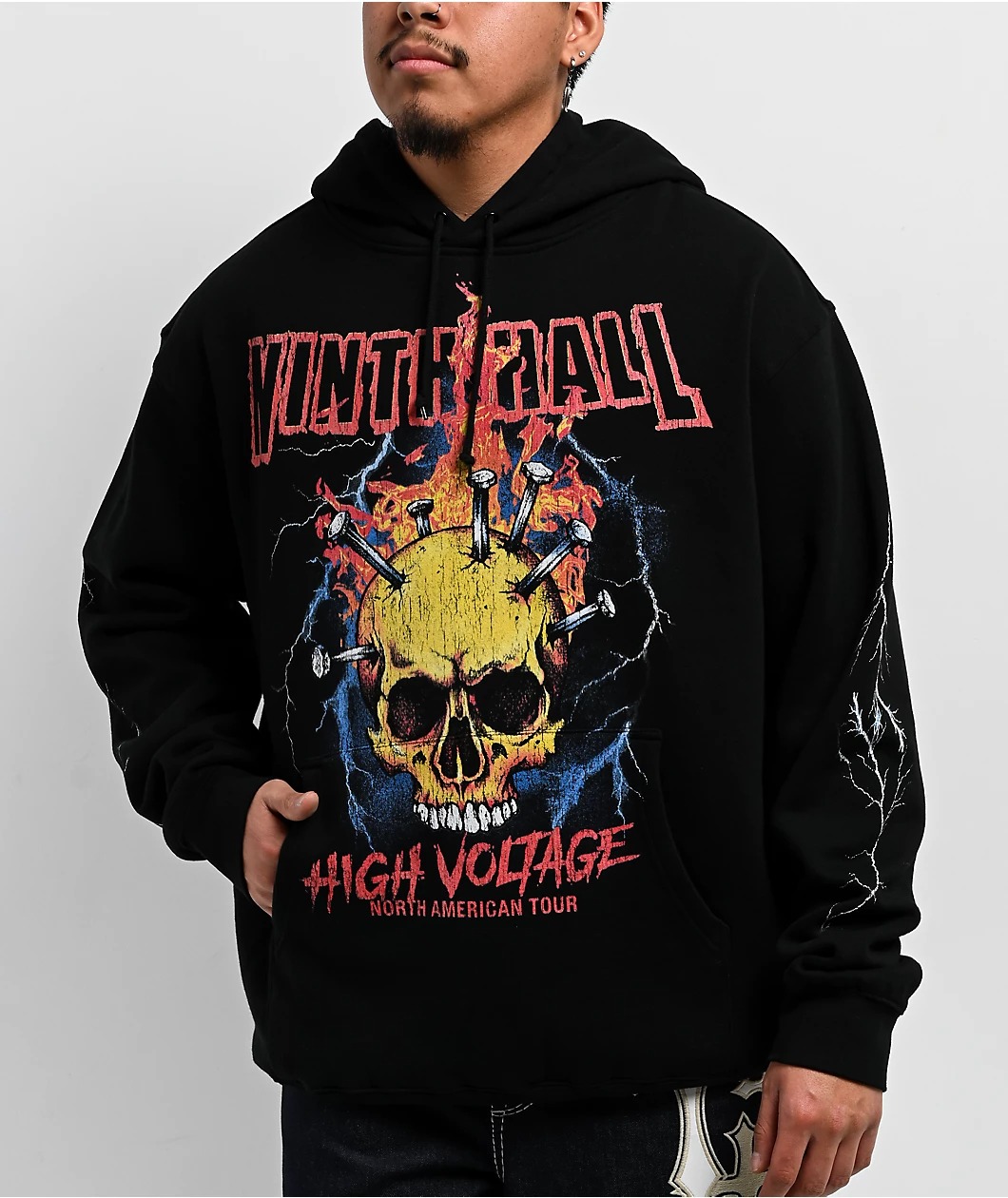 Ninth Hall Fundamentals Tour Black Hoodie Ninth Hall Fundamentals Tour Black Hoodie