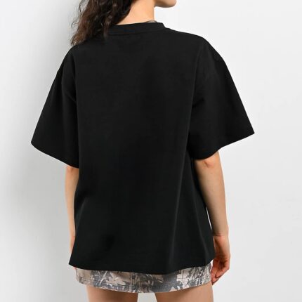 Ninth Hall Heavenly Decay Cross Black Boxy T-Shirt