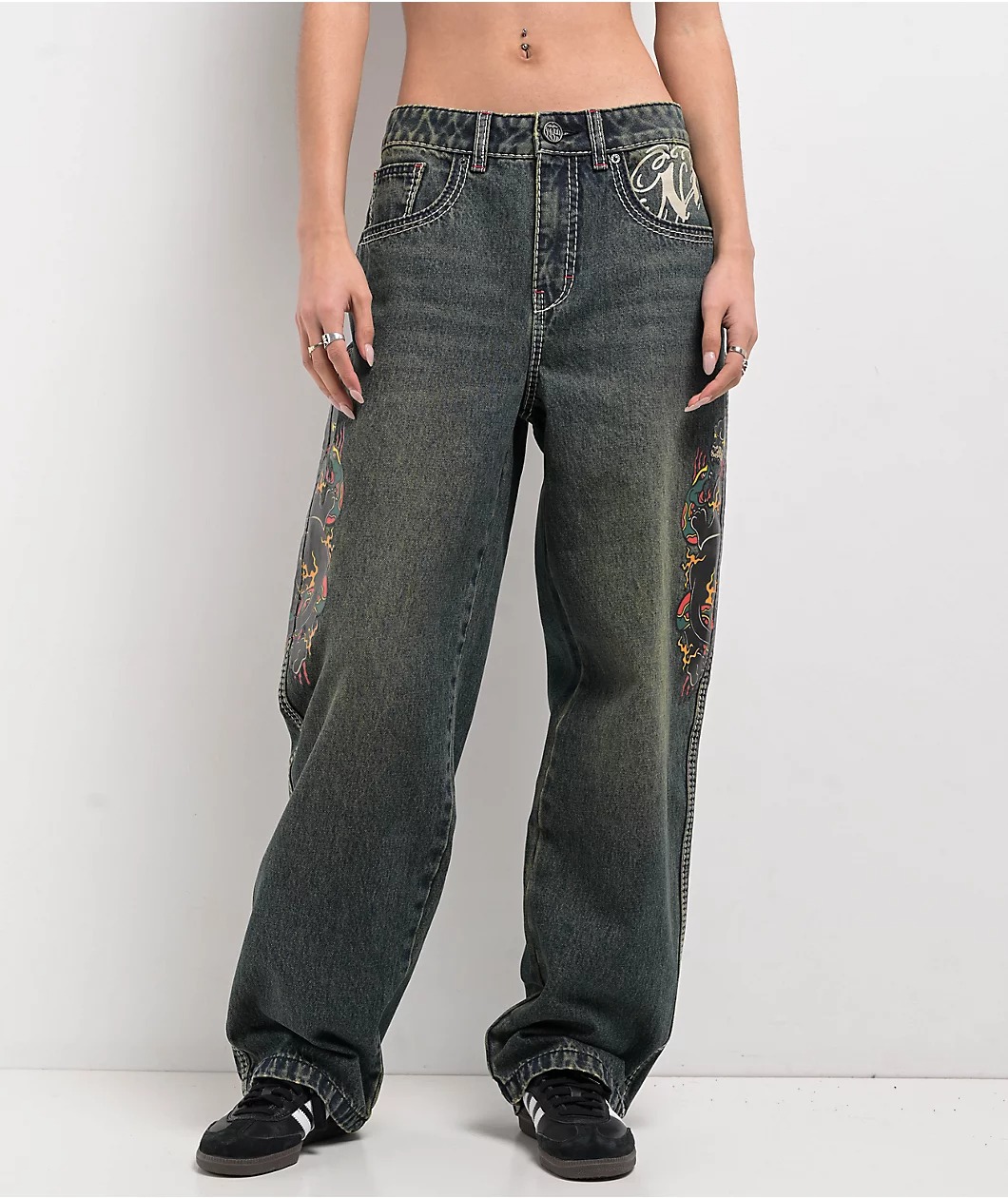 Ninth Hall Idle Envy Cougar Snake Jeans Ninth Hall Idle Envy Cougar Snake Jeans