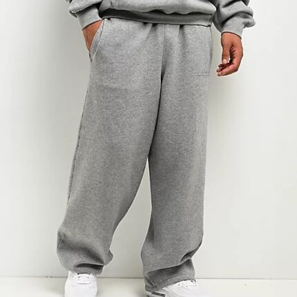 Ninth Hall Logo Oversized Open Hem Sweatpants