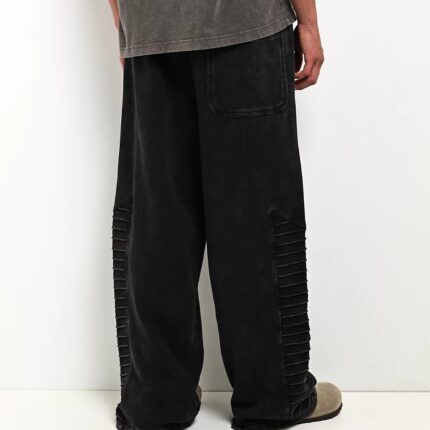 Ninth Hall Moto Seams Baggy Sweatpants
