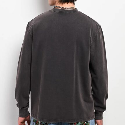 Ninth Hall Night Crawler Black Wash Sweatshirt