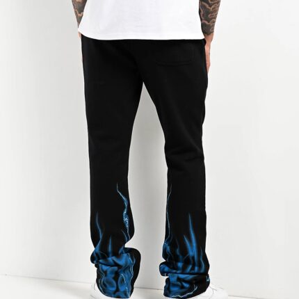 Ninth Hall Race Signal Stacked Flare Sweatpants