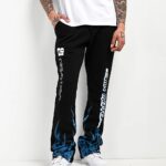 Ninth Hall Race Signal Stacked Flare Sweatpants