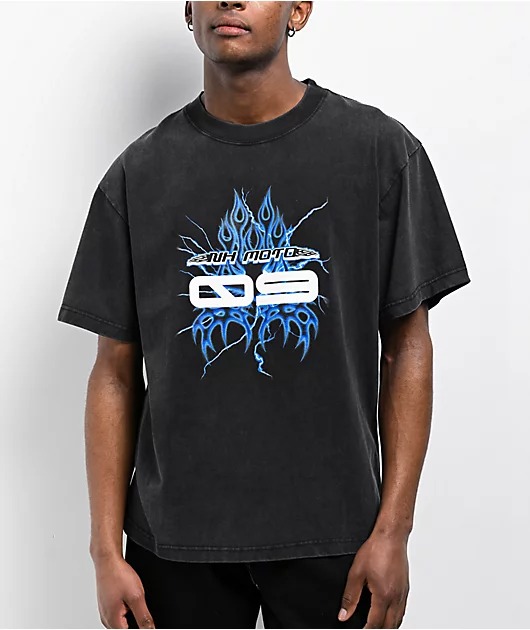 Ninth Hall Race Wash Streetwear T-Shirt Ninth Hall Race Wash Streetwear T-Shirt