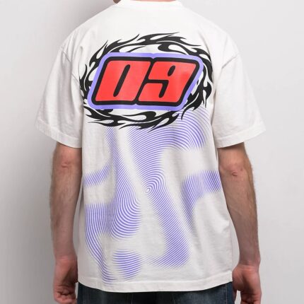 Ninth Hall Speed Racer White T-Shirt