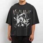 Ninth Hall Too Many Birds Grey Wash T-Shirt