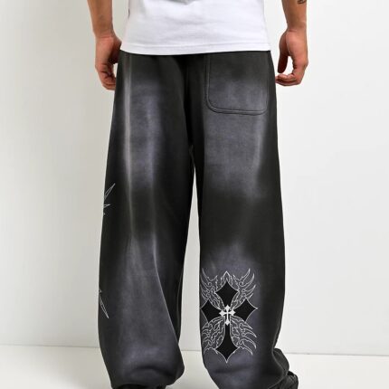 Ninth Hall Tucked Double Knee Baggy Sweatpants