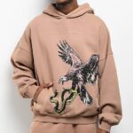 Vulture Ninth Hall Brown Hoodie